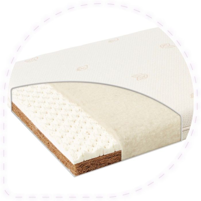 Saltea pentru patut Nature Luck - 140 x 70 x 9 cm - Traeumeland [2]