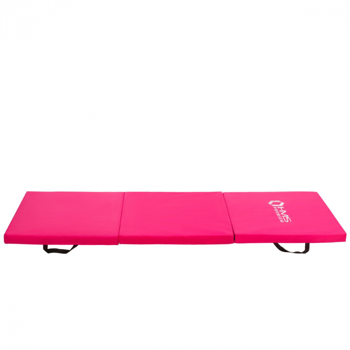 Saltea pliabila 1800x600 mm Roz, HMS Premium MGS02 [3]