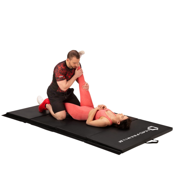 Saltea pliabila 2400x1200 mm Negru, HMS Premium MGS01 [6]