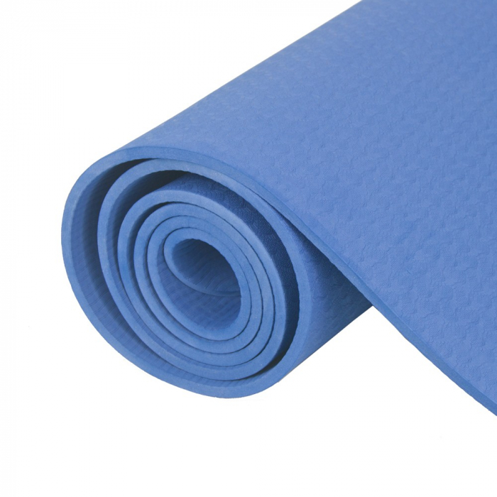 Saltea yoga Sportmann Trikona, Albastru [3]