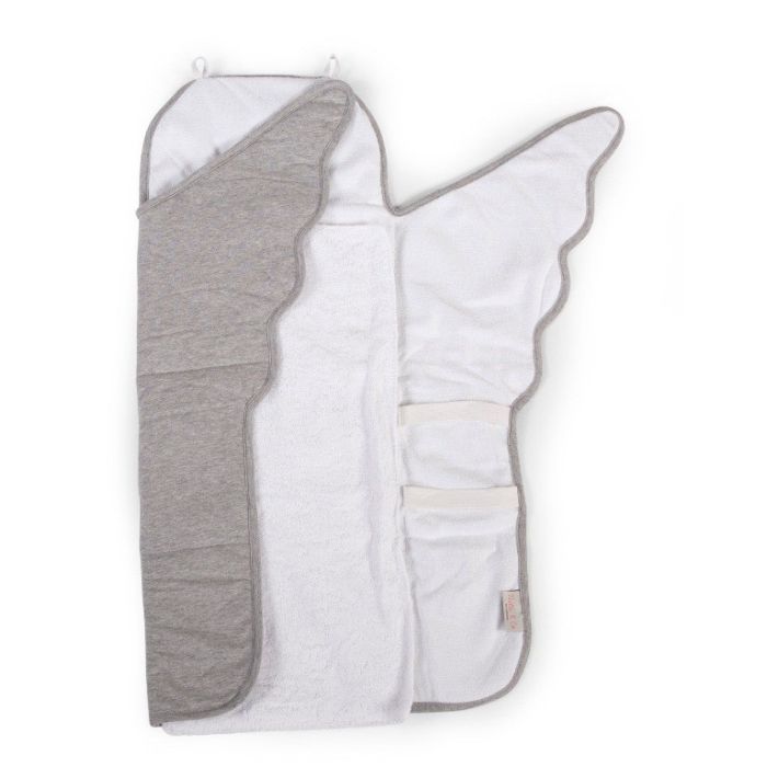 Salteluta de infasat portabila Angel Jersey Grey - Childhome [2]
