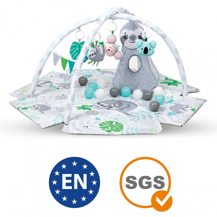 Salteluta de joaca interactiva Kidwell YOGA - Gray [5]