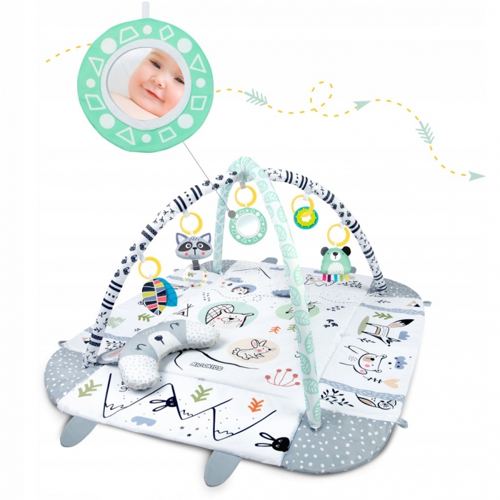 Salteluta de joaca pentru copii 110 x 100 cm Ricokids Krolik 7350  [6]