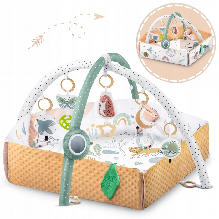 Salteluta de joaca pentru copii Nukido Lew 730101 - Crem [7]