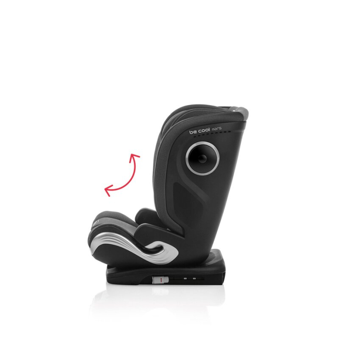 Scaun auto, Be Cool, Mars, I-Size, 100-150 cm, 4-12 ani, cu isofix, Protectie superioara in caz de impact lateral - SPS, Be Night [9]