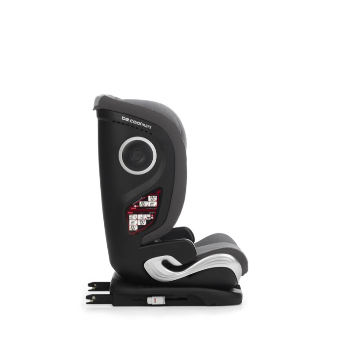 Scaun auto, Be Cool, Mars, I-Size, 100-150 cm, 4-12 ani, cu isofix, Protectie superioara in caz de impact lateral - SPS, Be Smoke [3]
