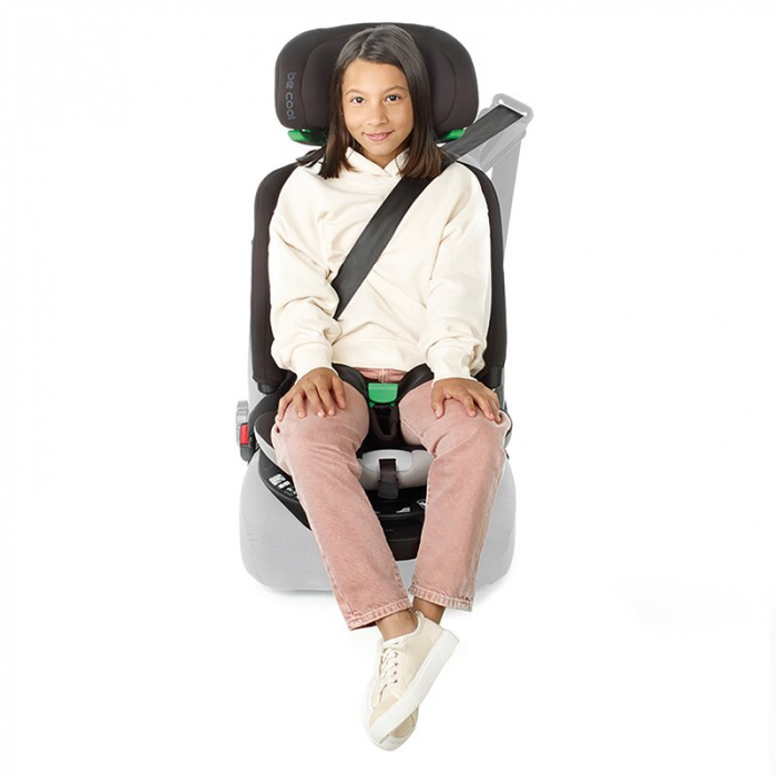 Scaun auto Be Cool Wagon I-Size Rotire 360 grade 40 - 150 cm 0 - 36 kg cu Isofix si picior stabilizator cu protectie laterala de siguranta conform cu standardul european de securitate ECE R129 Petrol [9]