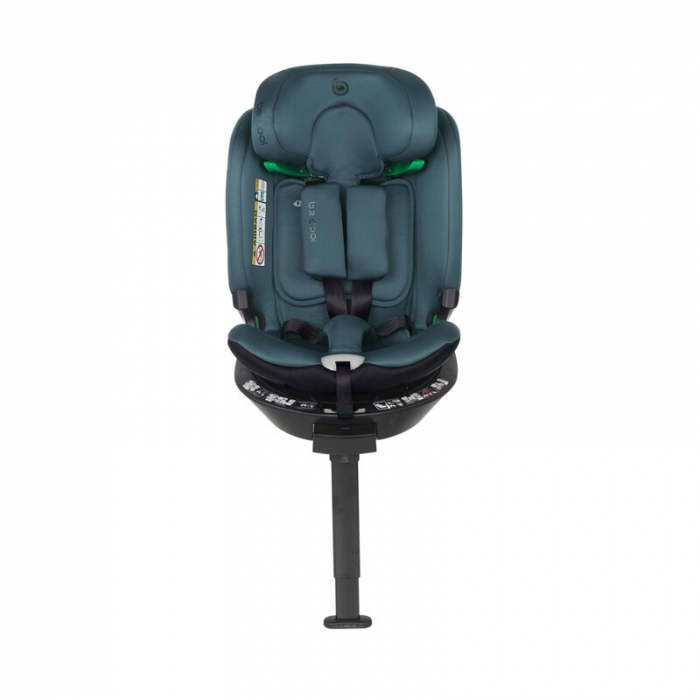 Scaun auto Be Cool Wagon I-Size Rotire 360 grade 40 - 150 cm 0 - 36 kg cu Isofix si picior stabilizator cu protectie laterala de siguranta conform cu standardul european de securitate ECE R129 Petrol [2]