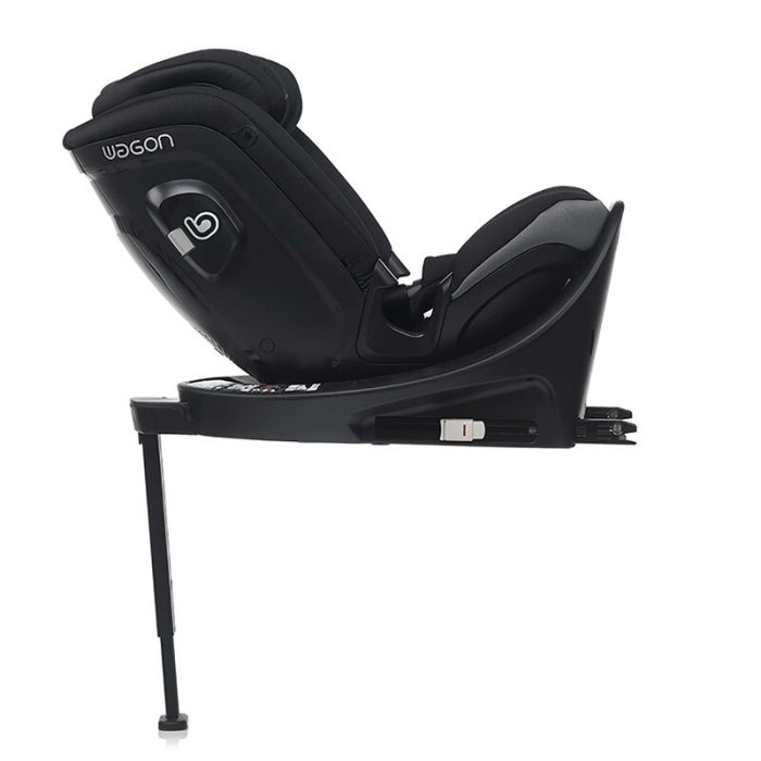 Scaun auto Be Cool Wagon I-Size Rotire 360 grade 40 - 150 cm 0 - 36 kg cu Isofix si picior stabilizator cu protectie laterala de siguranta conform cu standardul european de securitate ECE R129 Petrol [16]