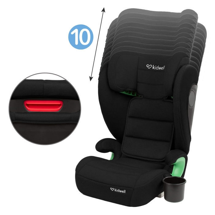 Scaun auto cu Isofix 15-36 Kg Kidwell Weston [10]