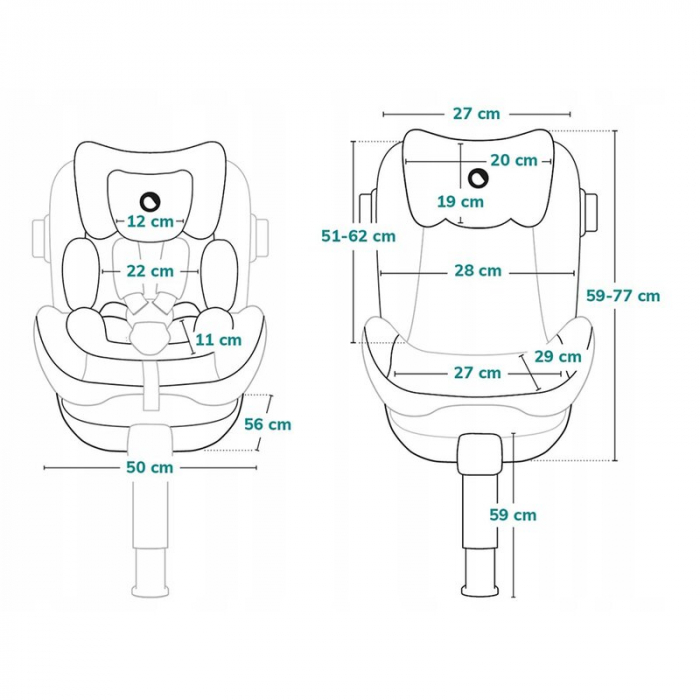 Scaun auto I-size Antoon Plus 360 grade 0-18 kg - Lionelo [25]