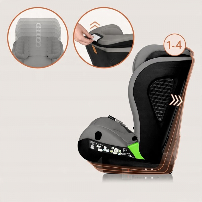 Scaun auto i-Size Lionelo Neal 15-36 Kg 100-150 cm cu Isofix [20]