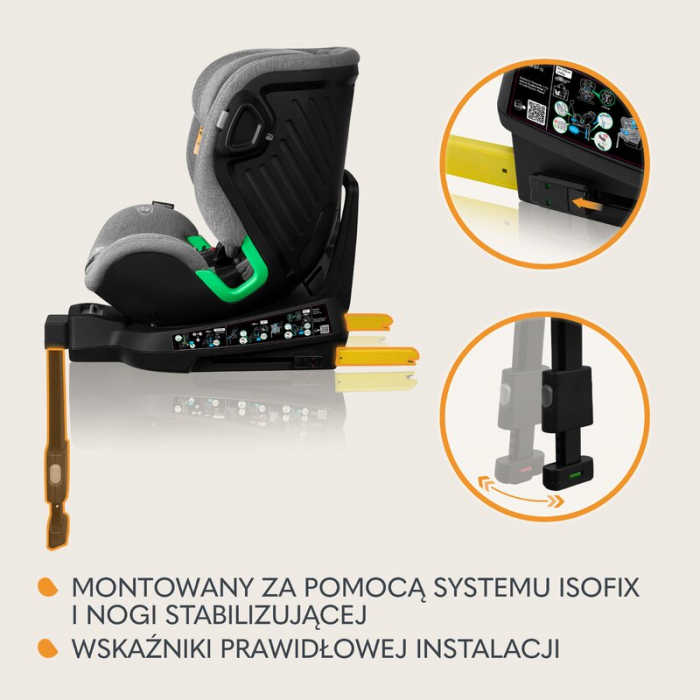 Scaun auto Lionelo Harmony i-Size 360 grade 0-36 Kg Isofix [34]