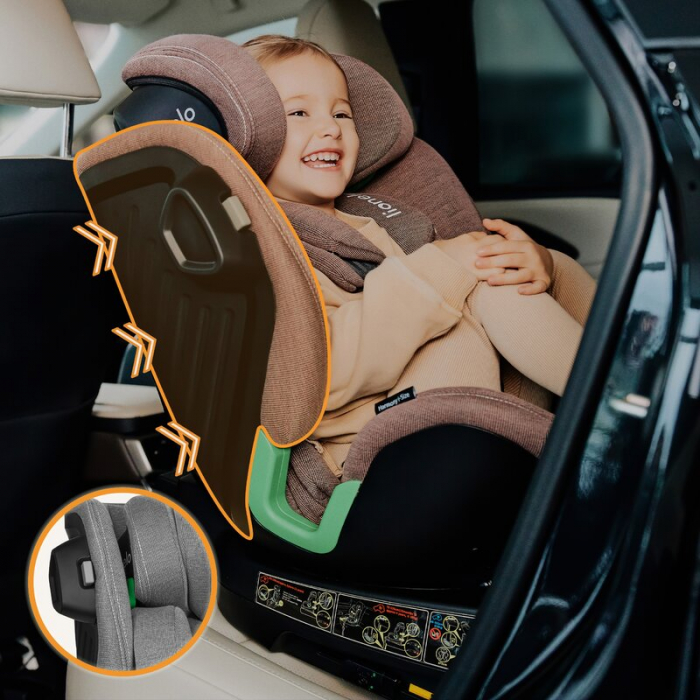Scaun auto Lionelo Harmony i-Size 360 grade 0-36 Kg Isofix [36]