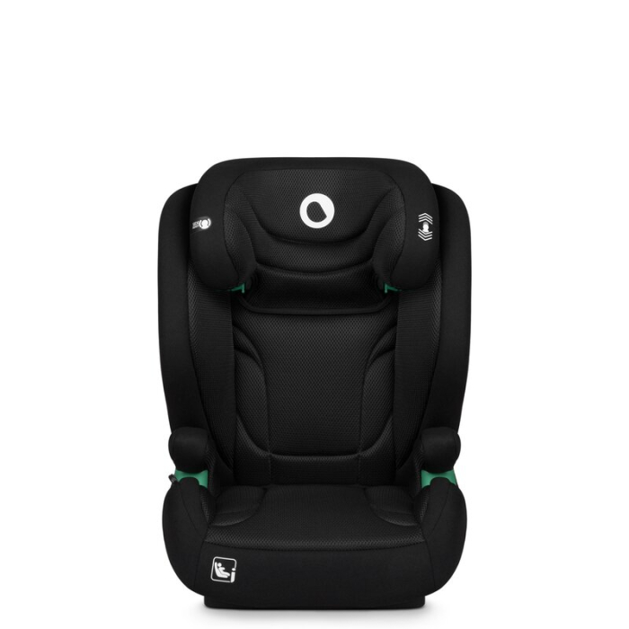 Scaun auto, Lionelo, i-Size Igo, 100- 150 cm, cu isofix, Protectie laterala, Ajustare spatar in 2 pozitii, Tetiera Tri-Guard reglabila in 11 pozitii,  Negru [11]