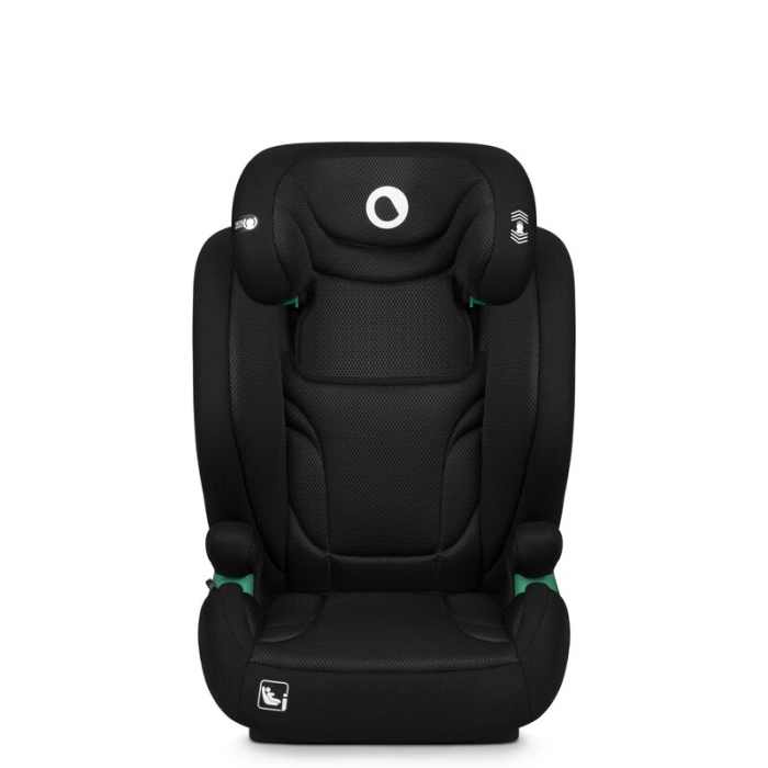 Scaun auto, Lionelo, i-Size Igo, 100- 150 cm, cu isofix, Protectie laterala, Ajustare spatar in 2 pozitii, Tetiera Tri-Guard reglabila in 11 pozitii,  Negru [12]