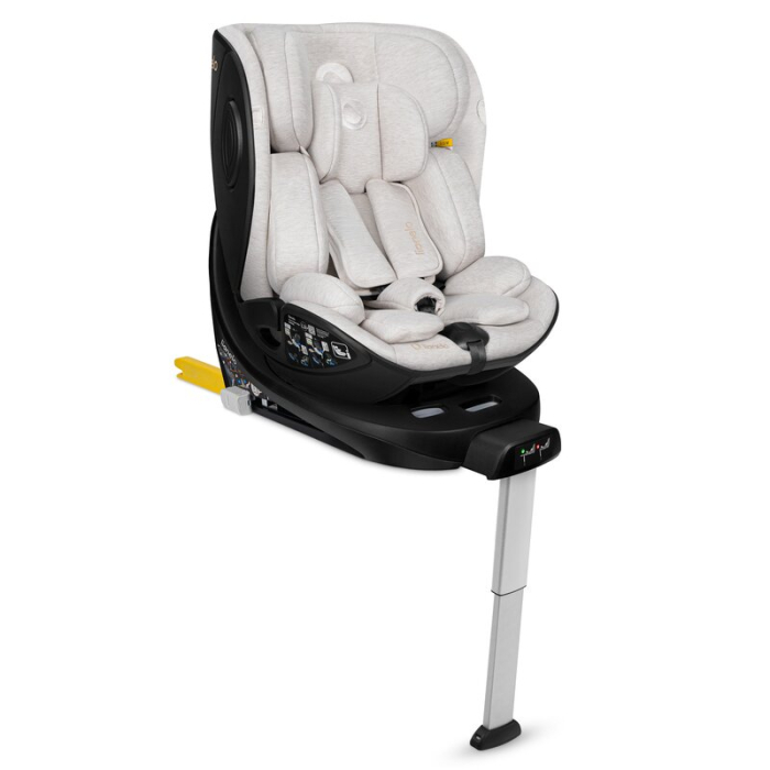 Scaun auto, Lionelo, Moxie Next, i-Size, 40-105 cm, Tetiera reglabila pe 8 trepte, Inclinare spatar in 5 pozitii, Carcasa ventilata, Din bambus, Protectie avansata, Husa detasabila, Conform cu R129, B [10]