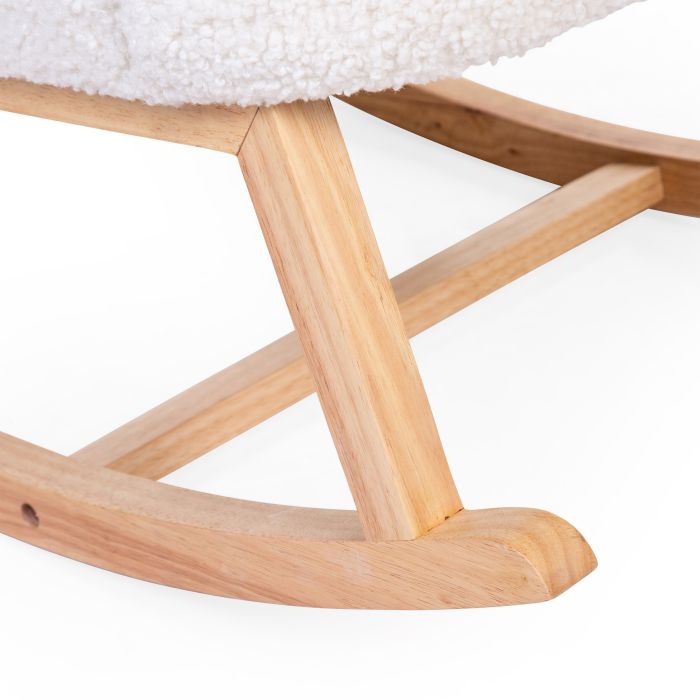Scaun balansoar Childhome Teddy Alb [4]
