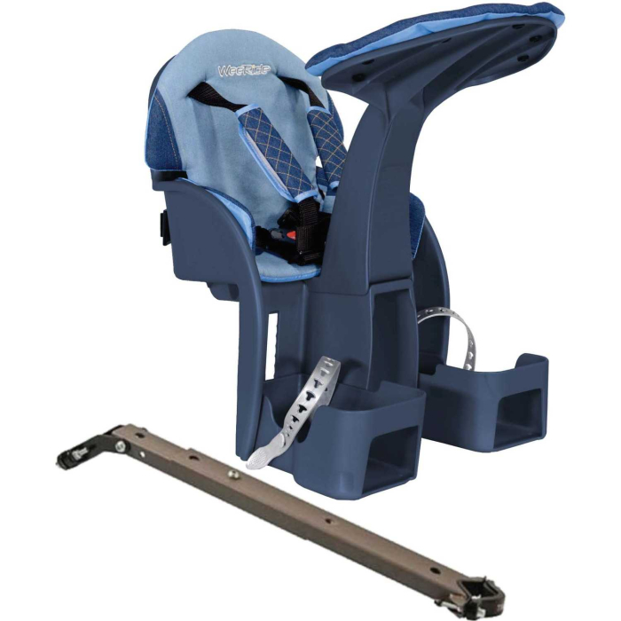 Scaun bicicleta copii SafeFront Deluxe, montare Centru , 15 Kg si Casca Protectie XS 44-48 Fairy Tale WeeRide WR10SKFT [2]