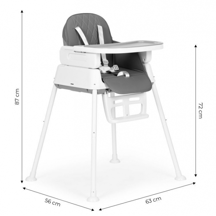 Scaun de masa 3 in 1 pentru copii Ecotoys HA-009 [11]