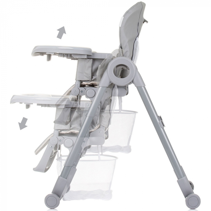 Scaun de masa Chipolino Master Chef pure grey [4]