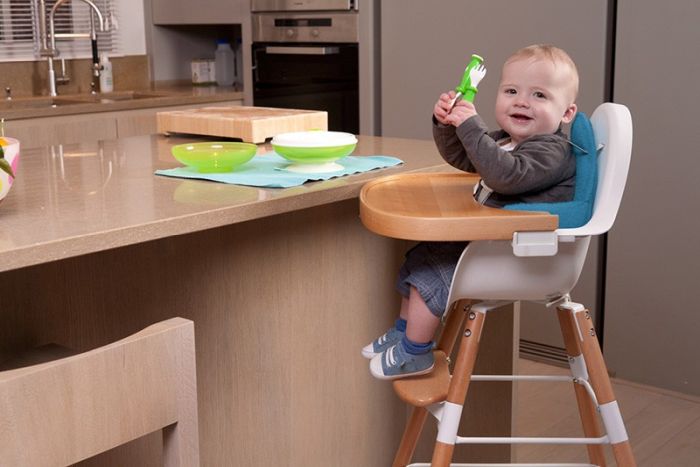 Set picioare cu suport pentru scaun de masa Childhome Evolu [5]