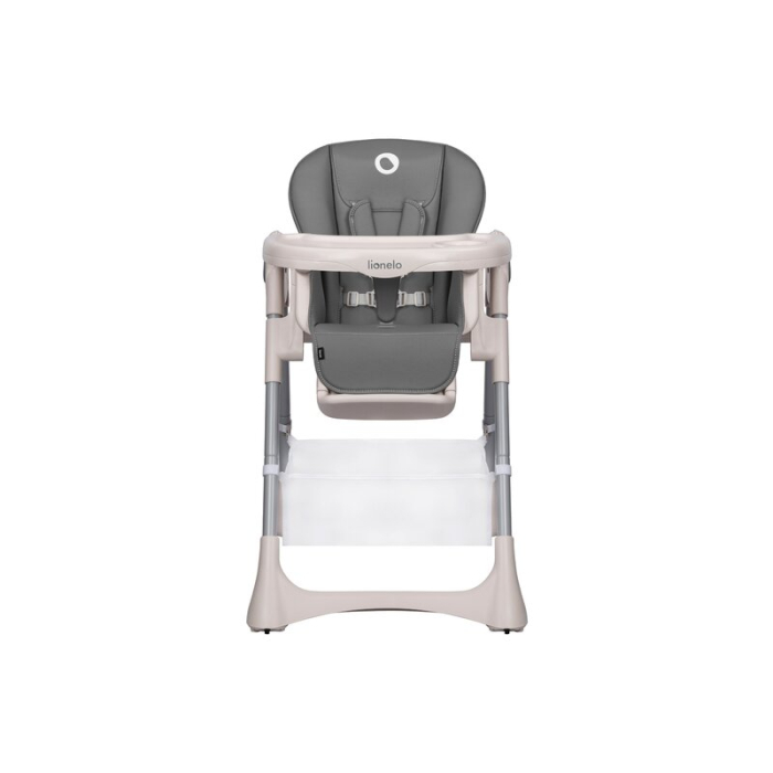 Scaun de masa, Lionelo, Zanna, Reglabil, 4 Pozitii pe inaltime, Pliabil, din Metal, Conform cu standardul european de securitate EN14988, Gri [7]