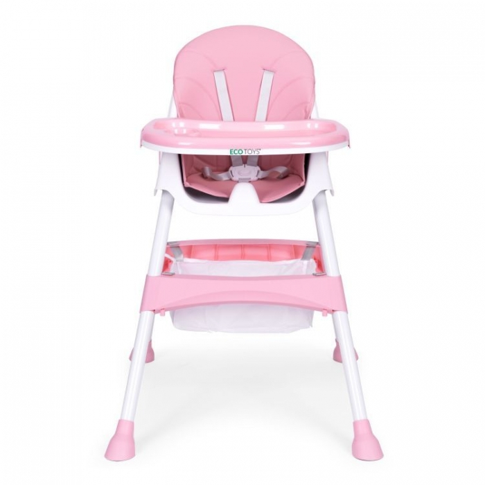 Scaun de masa pentru copii Ecotoys HC521 - Roz [4]