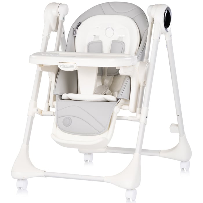 Scaun de masa si leagan electric Chipolino Master Class 2 in 1 cashmere [2]