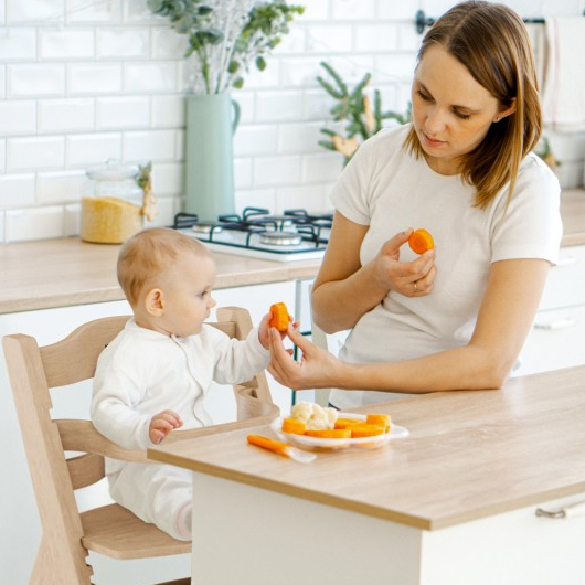 Scaun masa copii pliabil din lemn 4 in 1 Morsel Natur [4]