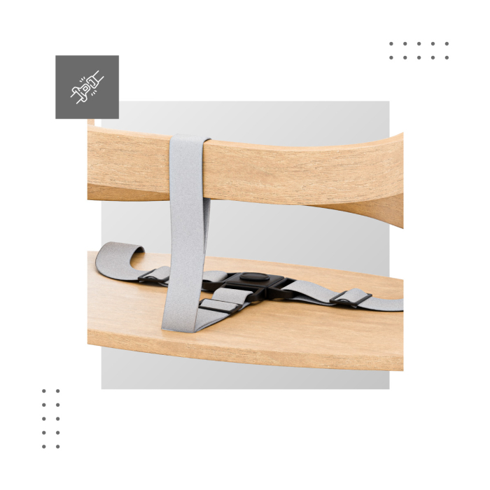 Scaun masa copii pliabil din lemn 4 in 1 Morsel Natur [6]