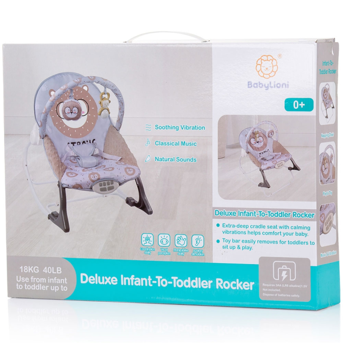 Scaunel balansoar Chipolino Melody beige [5]