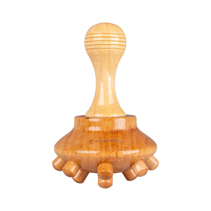 Set Accesorii Masaj din Lemn inSPORTline Teriva Set [8]