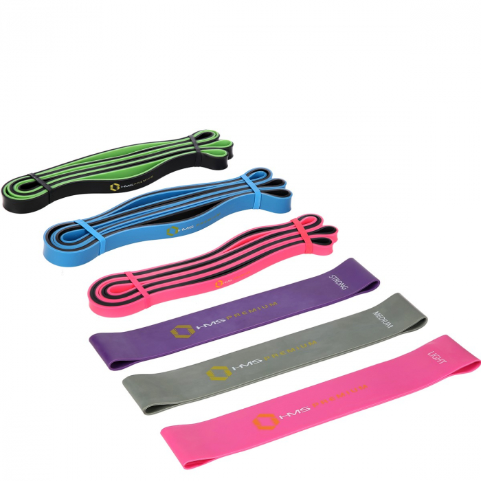 Set benzi elastice MIX HMS GU04, GU06 PRO [2]