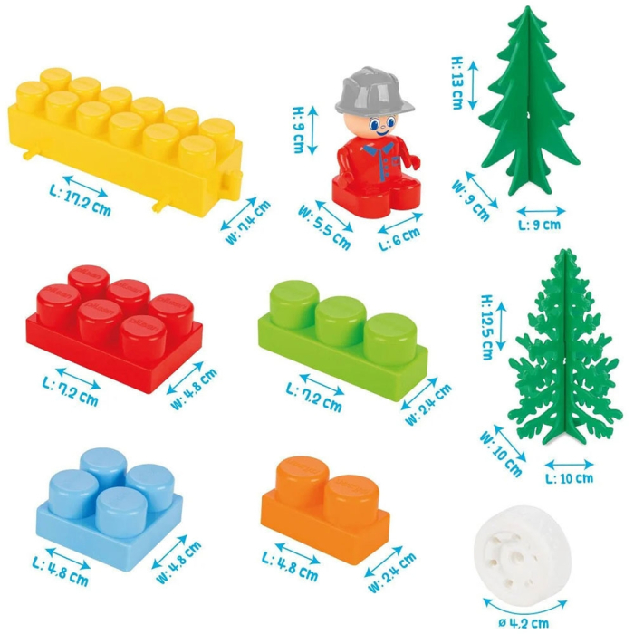 Set constructie Pilsan Master Blocks 260 piese [2]