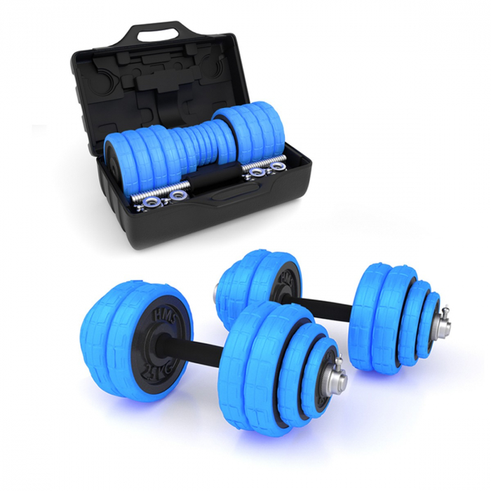 SET DE GANTERE 30 KG HMS BARBELL [1]