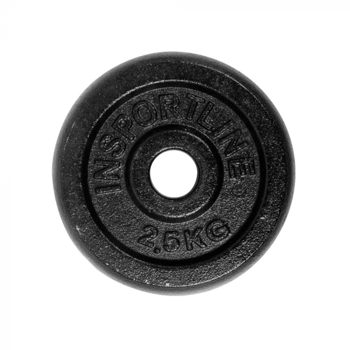 Set de gantere  inSPORTline Castblack 160 + 40/30 mm 80 kg [8]