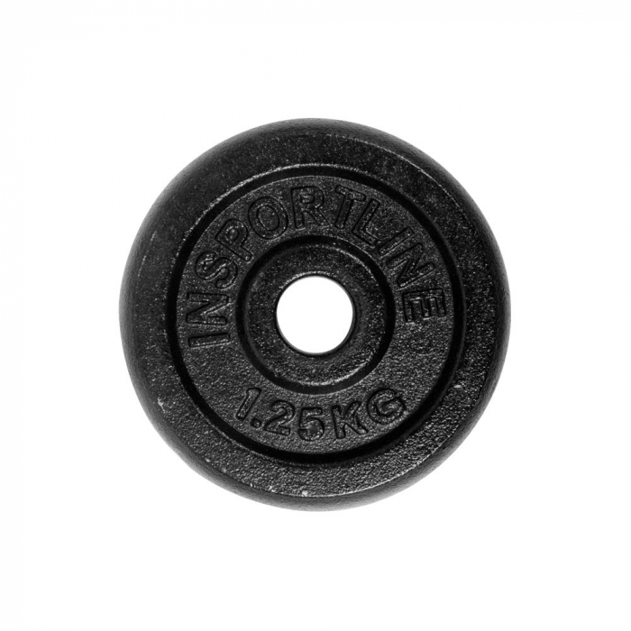 Set de gantere  inSPORTline Castblack 160 + 40/30 mm 80 kg [9]