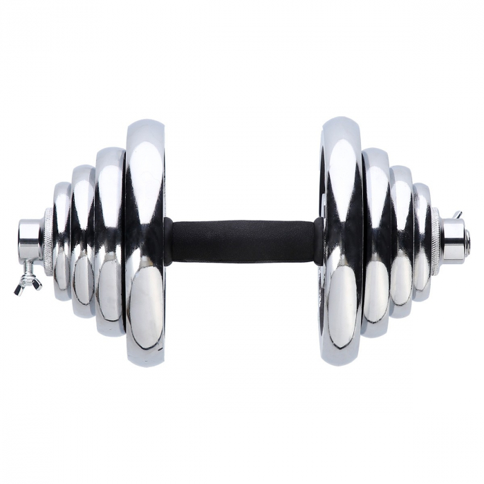 Set de gantere si haltere reglabile 55kg STC55 HMS [5]