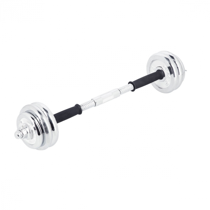 Set de gantere si haltere reglabile 55kg STC55 HMS [10]