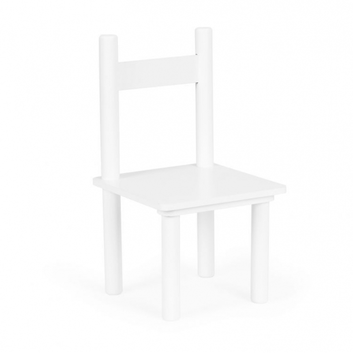 Set de masa cu doua scaune pentru copii Ecotoys ESC-W-0288A - Alb [5]