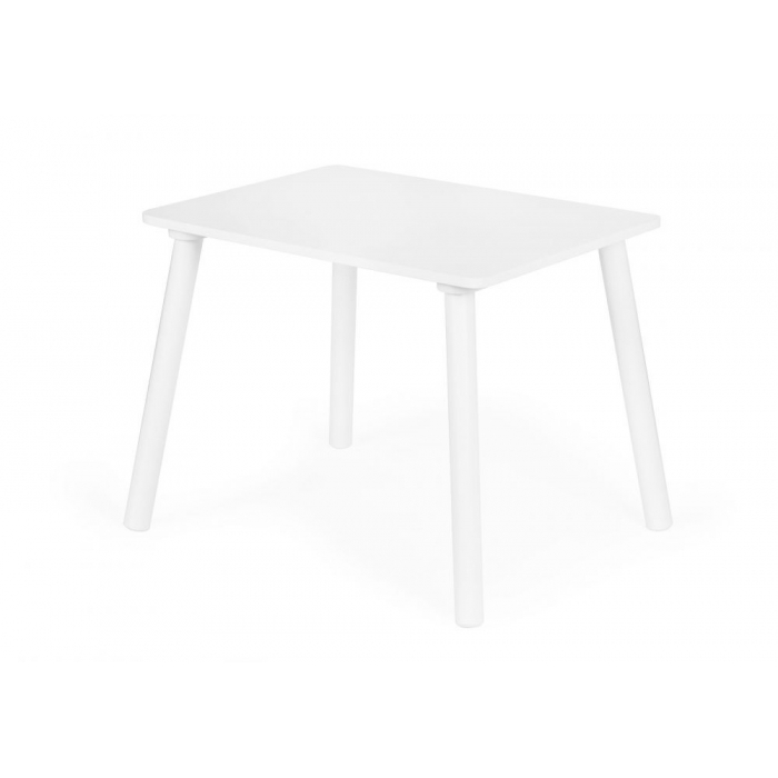 Set de masa cu doua scaune pentru copii Ecotoys ESC-W-0288A - Alb [4]
