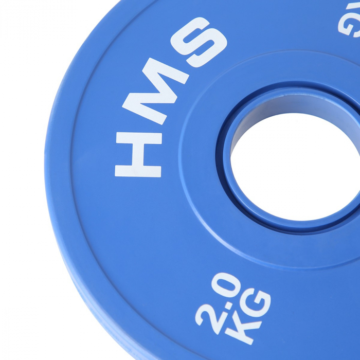 Set Discuri Olimpice HMS CBRS 01 (0,5 kg. 1 kg. 1,5 kg. 2 kg, 2,5 kg [12]