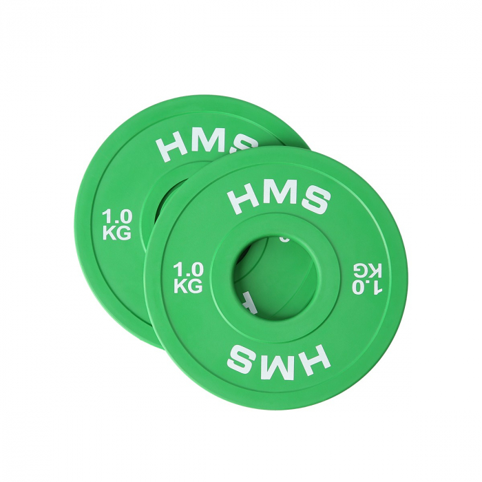 Set Discuri Olimpice HMS CBRS 01 (0,5 kg. 1 kg. 1,5 kg. 2 kg, 2,5 kg [16]