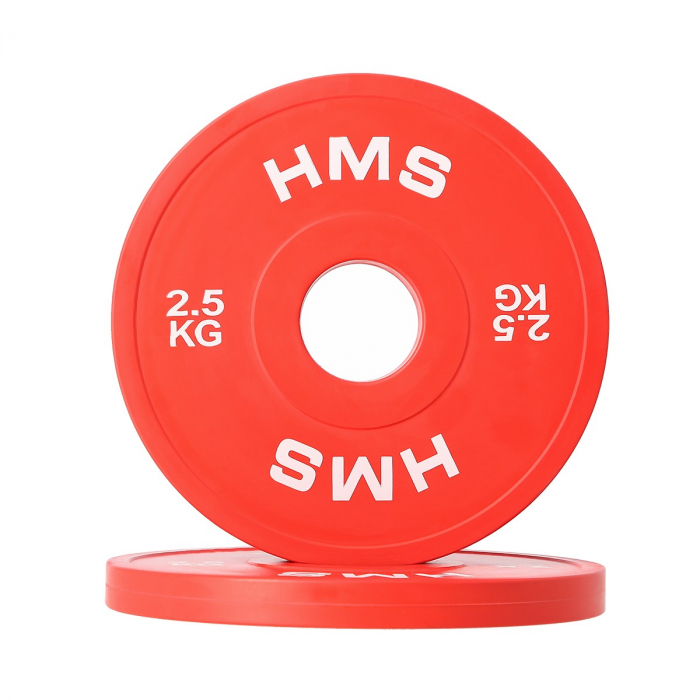 Set Discuri Olimpice HMS CBRS 01 (0,5 kg. 1 kg. 1,5 kg. 2 kg, 2,5 kg [11]