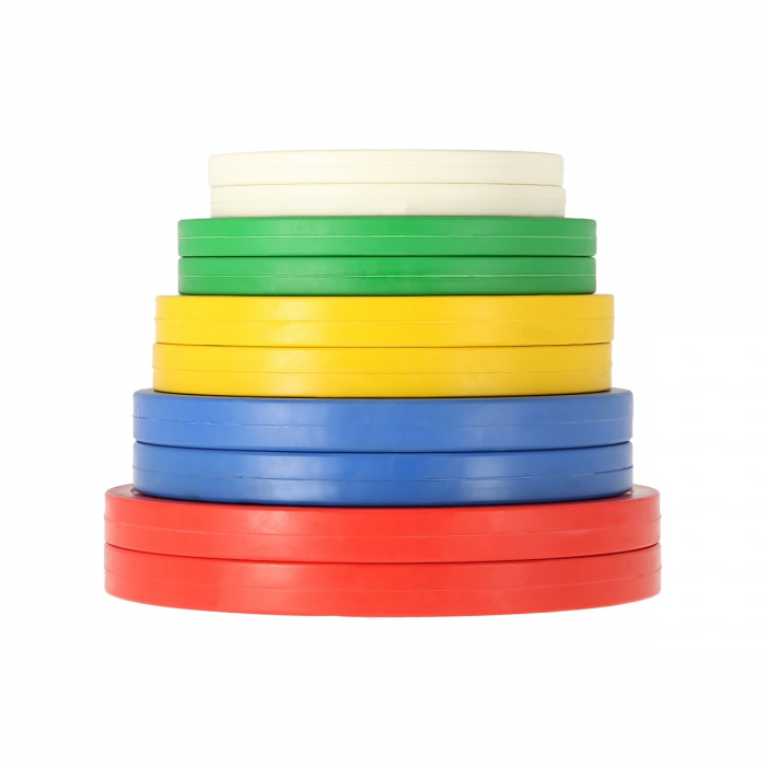 Set Discuri Olimpice HMS CBRS 01 (0,5 kg. 1 kg. 1,5 kg. 2 kg, 2,5 kg [4]