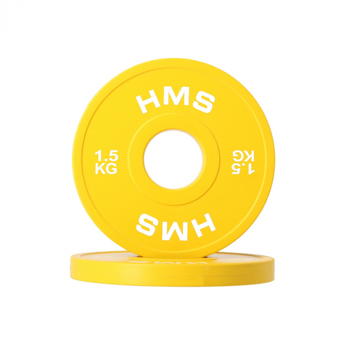 Set Discuri Olimpice HMS CBRS 01 (0,5 kg. 1 kg. 1,5 kg. 2 kg, 2,5 kg [8]