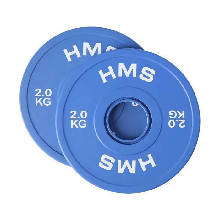 Set Discuri Olimpice HMS CBRS 01 (0,5 kg. 1 kg. 1,5 kg. 2 kg, 2,5 kg [13]