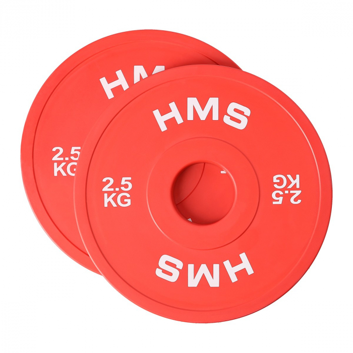 Set Discuri Olimpice HMS CBRS 01 (0,5 kg. 1 kg. 1,5 kg. 2 kg, 2,5 kg [10]