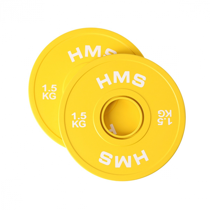 Set Discuri Olimpice HMS CBRS 01 (0,5 kg. 1 kg. 1,5 kg. 2 kg, 2,5 kg [7]